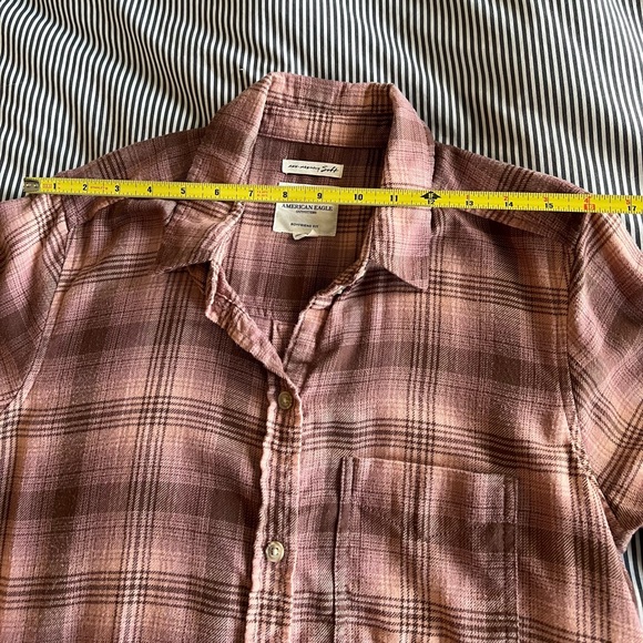 American Eagle Boyfriend Fit Flannel - Picture 6 of 7